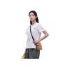 Anta Comfortable Simple Versatile Cartoon Round Neck Thin Breathable Short Sleeve T-Shirt Women Tops Warm-Jade-White 962526102-1