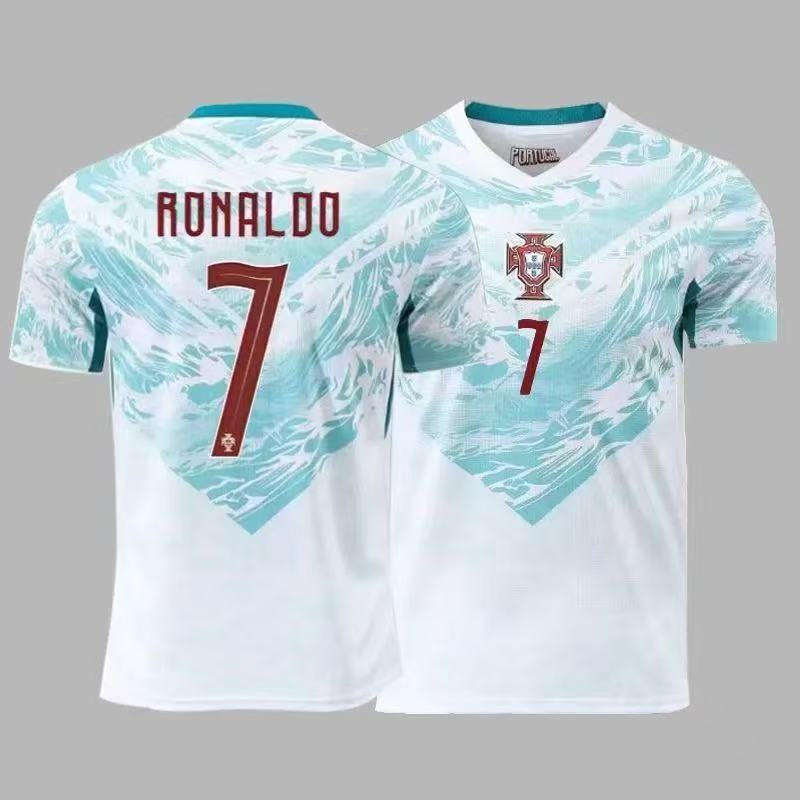 2026 World Cup Portugal Home and Away Jersey No. 7 Felix B Fei B Seat Football Jersey Fan Version