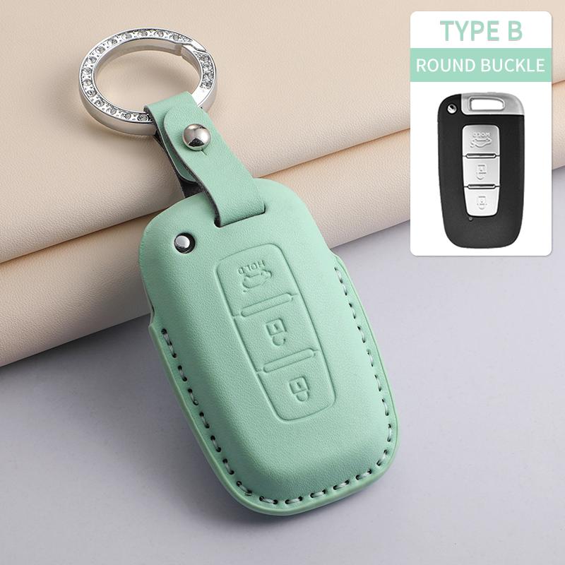 For KIA Rio Rio5 Sportage Ceed Cerato K3 KX3 K4 K5 Sorento Optima Picanto Car Shell Keychain Anti-Scratch Case Cover Accessories