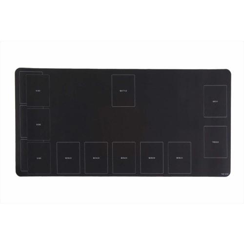 Toy God Play Mat, Rubber Mat, Simple Design, 60x30cm, Edgeless, Non-Slip, Prevents Card Turnovers, Protects Cards from Scratches, Makes Playing Smooth