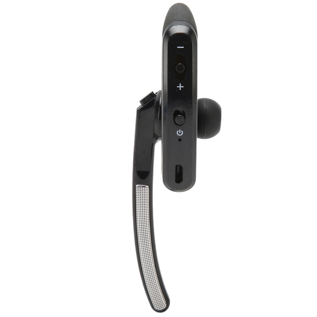 Bluetooth Earpiece Multifunction Noise Canceling Hands Free Call Built in Mic Single Ear Headset for Driving Business