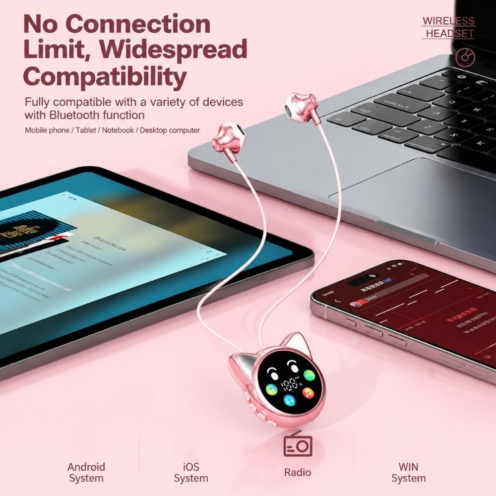 200H Standby Clip On Earphone NC Voice Changer Wireless Bluetooth Earphones Men