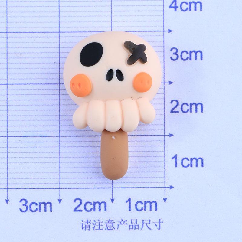 10 Pcs New Cute Halloween Pumpkin Flat Back Resin Cabochons Scrapbooking Diy Jewelry Hairpin Craft Decoration Accessorie A113