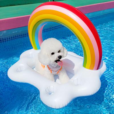 Zengin Köpekler Su Oyunları Yaz Gökkuşağı Tüpü