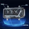 Ultra-Bright Laser LED Headlight with Three-Lens Flowing Light for Jiefang Tian V, Han V, and Tu V Models