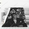 Rauw Alejandro Vintage Style Printed Flannel Blanket - Ultra Soft Microfiber, Comfortable Home Decor for Custom Blankets