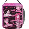 School Season Cartoon Animation Lunch Bag Children'S Full Printing 3D Digital Thermal Insulation Bag Portable Outdoor Picnic Bag