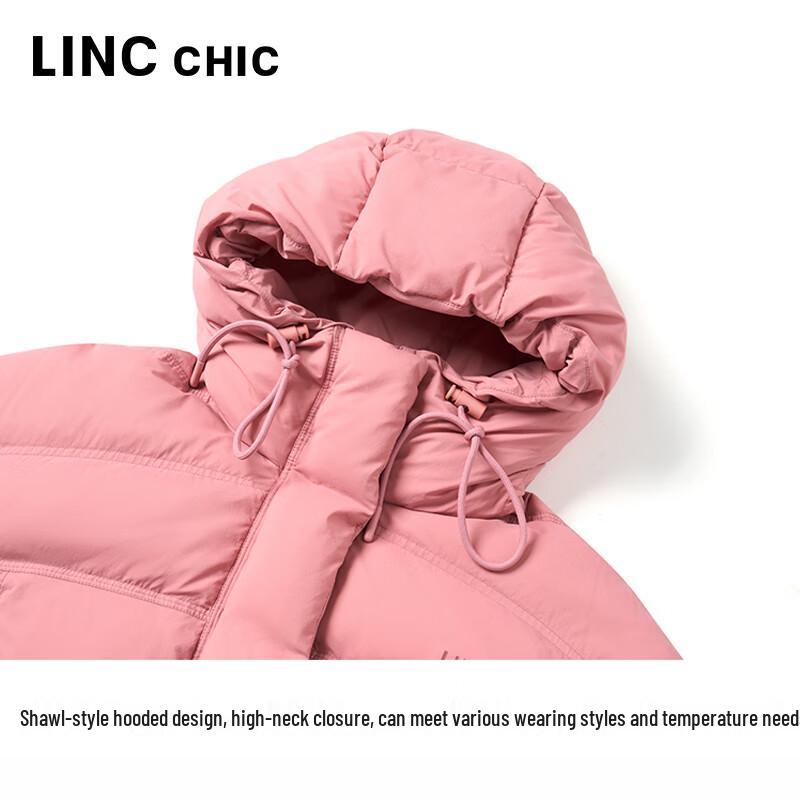 Jinyujie Women's 2025 Winter Stand Collar Short Down Jacket