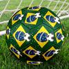 Brazil Artwork Printed Size 5 Soccer Balls, High-Quality, Anti-Slip, Protective Football, A Unique Gift , Birthdays, Christmas Gifts