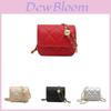 Stylish Korean Fashion Diamond Pattern Mini Shoulder Bag For Kids With Breathable Pu Material