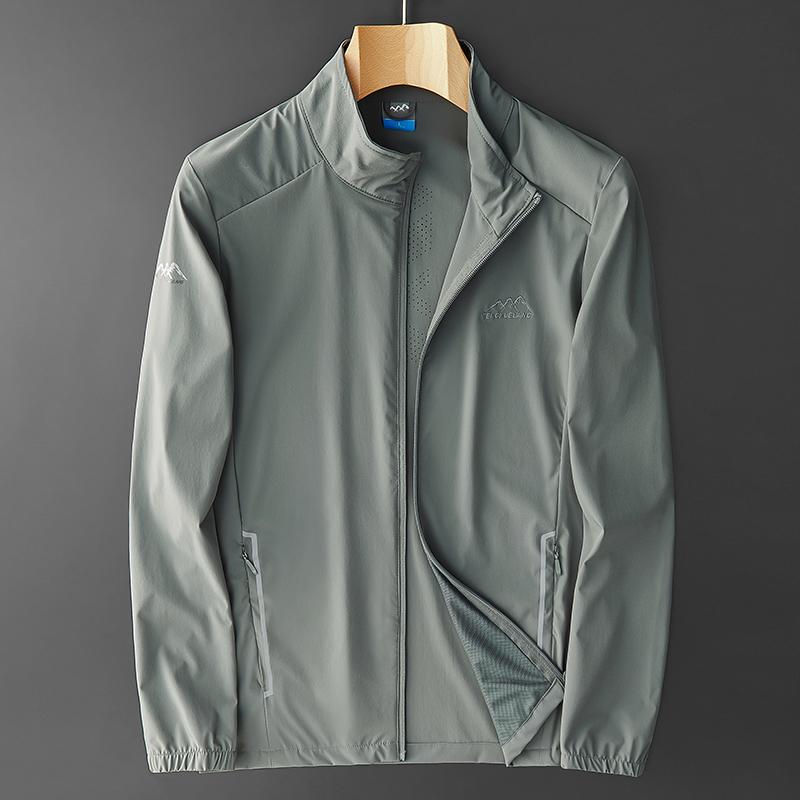 

Мужская легкая уличная ветровка Scarecrow - быстросохнущая защита от солнца для весны и осени 4XL