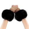 Imitation fox fur sleeves, wrist sleeves, imitation fur fur wristbands, autumn and winter warm plush sleeve accessories