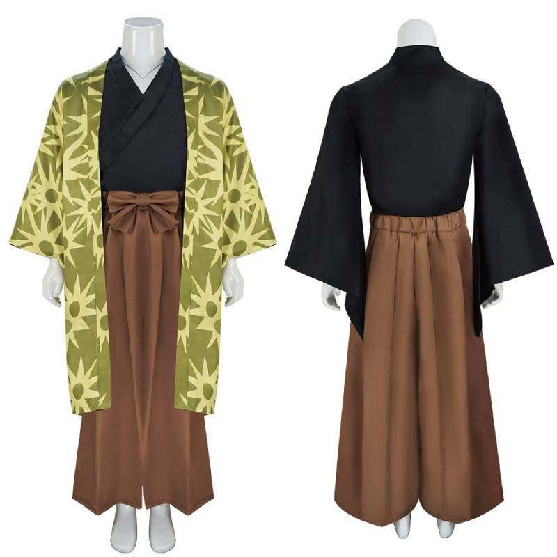 Demon Slayer Cosplay Shirt With Polyester Blend For Game And Anime Events