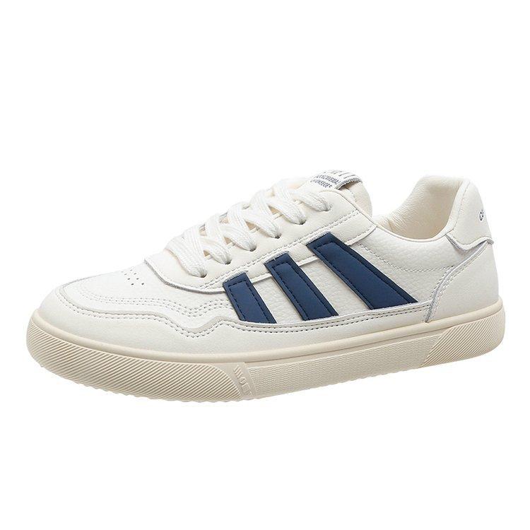 Little white shoes women's summer new flat baseplate shoes student thin trendy sports and leisure shoes