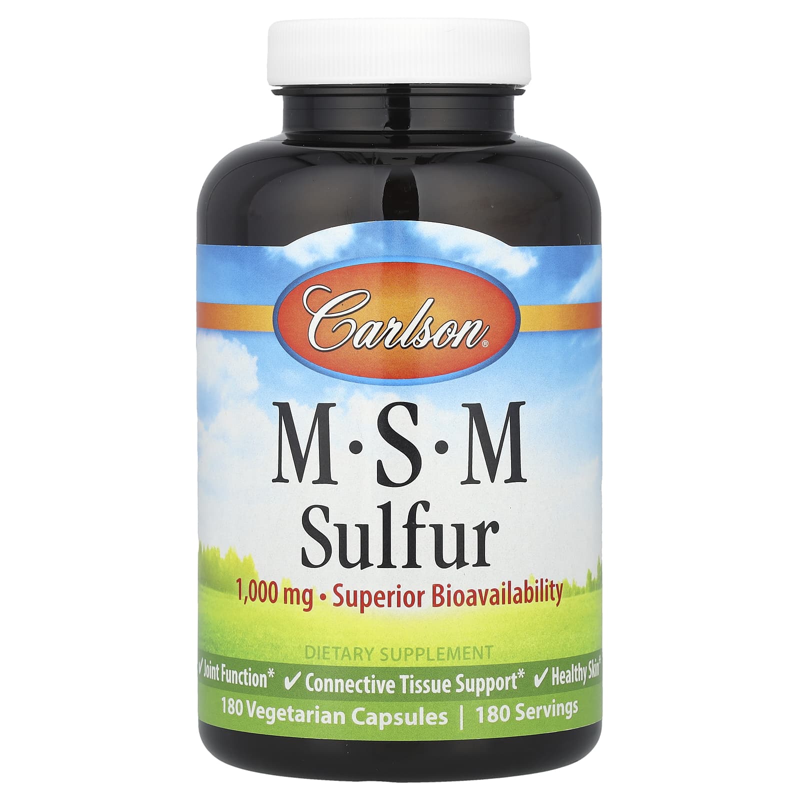 

MSM Huang, 1,000Mg, 180 Veggie Capsules