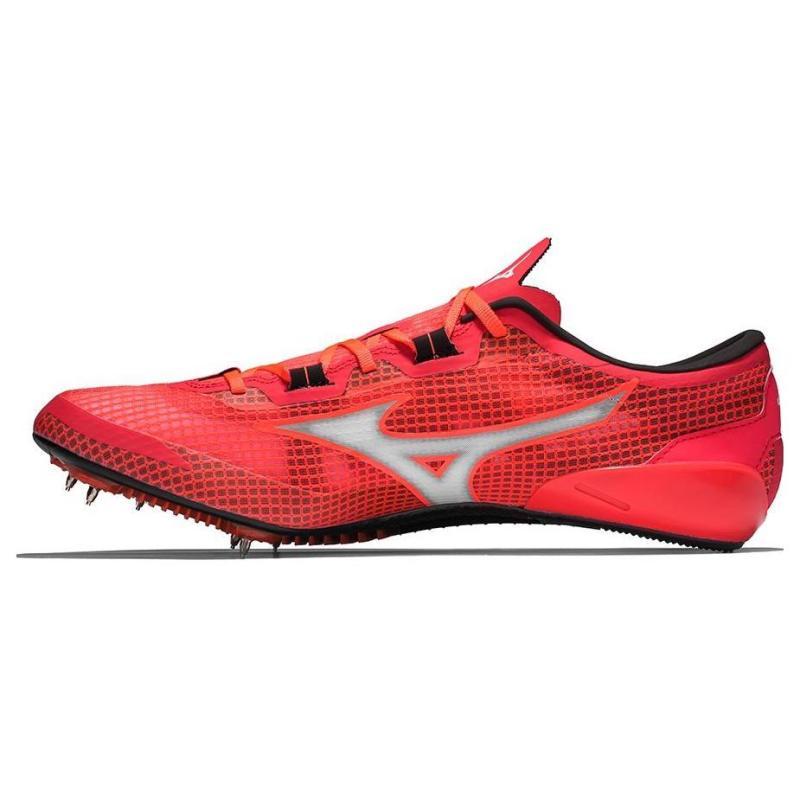 Mizuno X-Laser Durable Breathable Low-Top Training Running Shoes Unisex Red Gray Sneakers U1GA230302