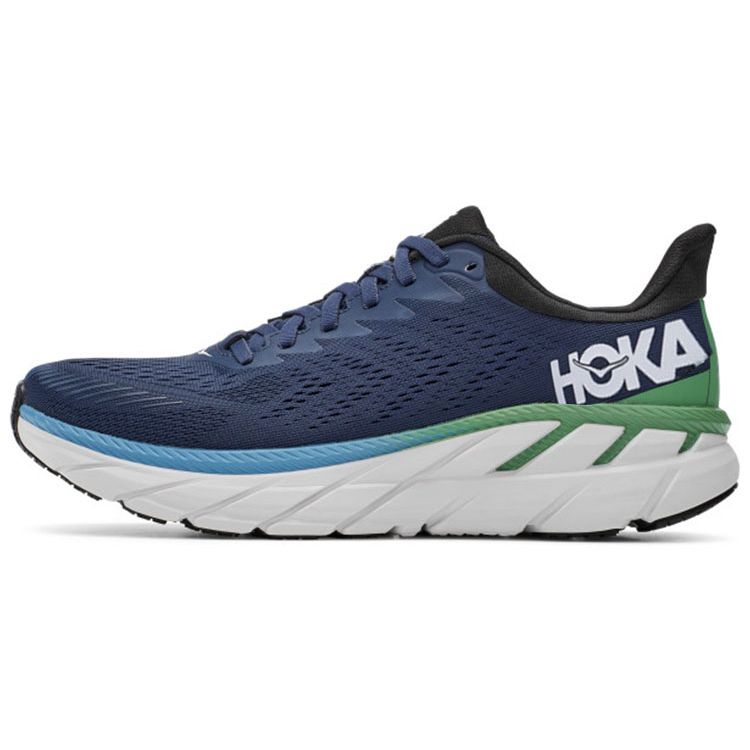 

HOKA Clifton 7 2E Wide Moonlit Ocean Мужские кроссовки Синий антрацит 1110534-MOAN