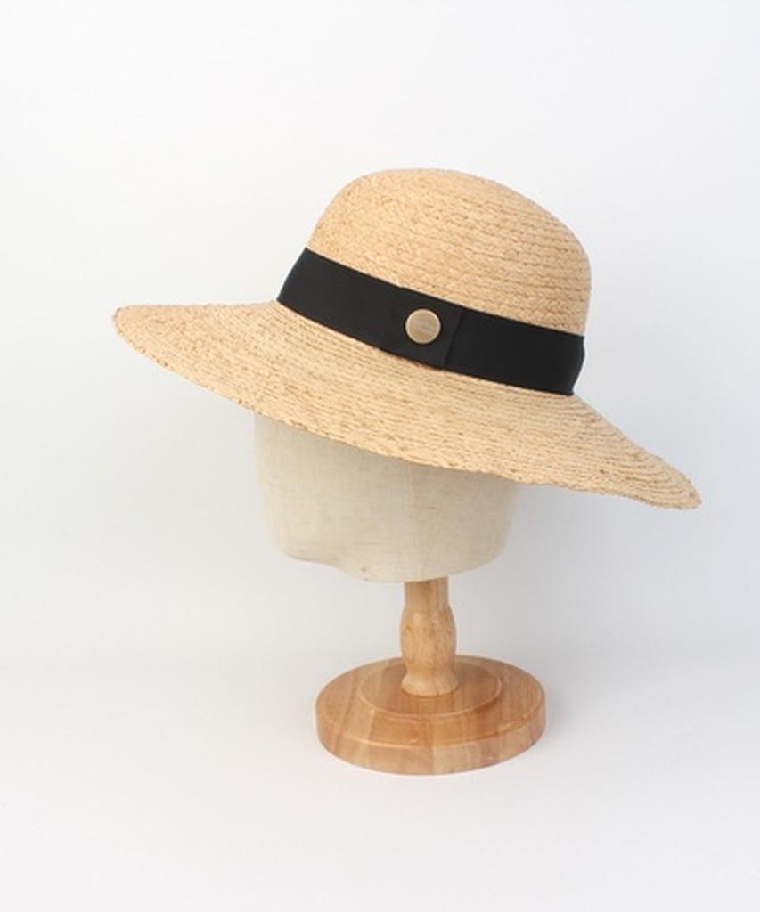 Yunibeosyeolkemiseuteuli Wire Round Raffia Hat