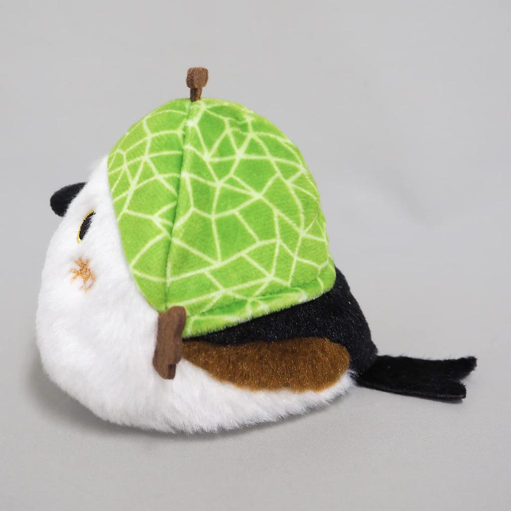 Boeki Original Plush Toy Toridango Local Specialty Dumpling Melon Tit W9 x D8 x H7cm San-ei - - - Long-tailed (Hokkaido) -