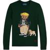 Polo Sweater FW25 Crew Neck Pullover Long Sleeve Kids Kids Sweater 323978393-001