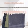 10 Pack Pants Hangers with Adjustable Non-Slip Clips Anti-Rust Hanging Hook for Trouser,Skirts,Jeans,Clothes Hangers