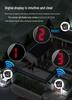 Wireless Outdoor Solar Infrared Driveway and Pond Anti-Theft Alarm with Digital Display