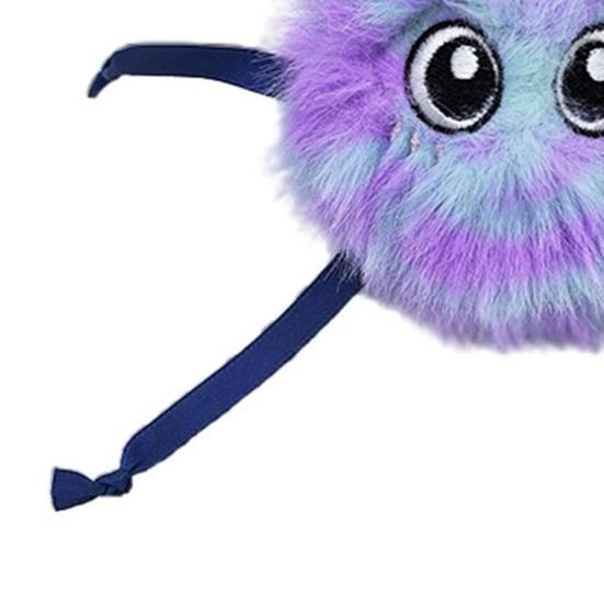 Cat Interactive Plush Ball Toy Smart Automatic Rolling Cartoon Ball Toy Indoor Cats Boredom Relief Self-Rolling Teaser Ball