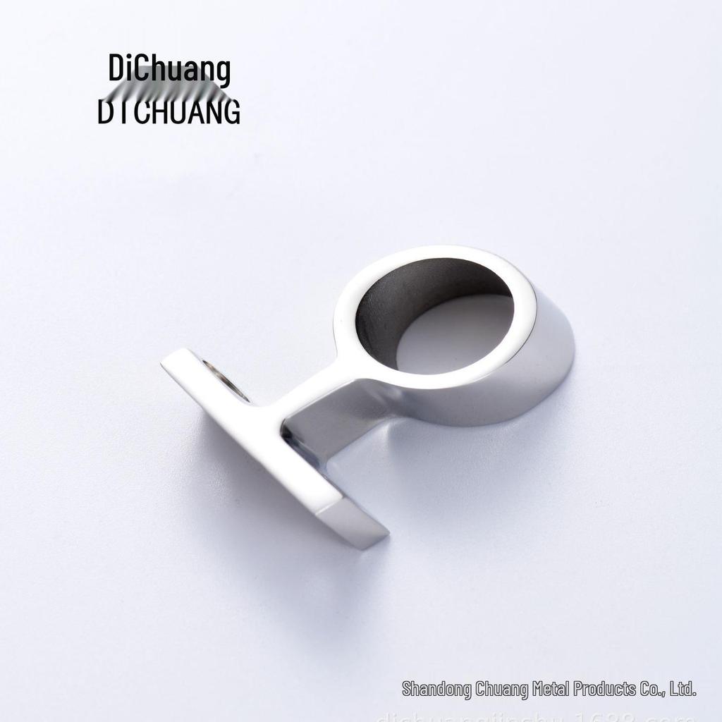 316 Stainless Steel Marine Pipe Clamp Bracket for Yacht (Front, Middle, Rear)