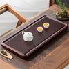 Elegant Gold Inlaid Jade Tea Tray