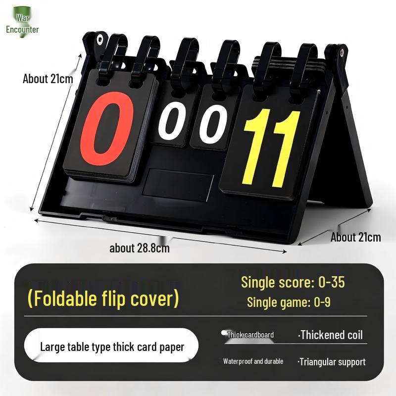 Zhan Yu Professional Desktop Flip Scoreboard