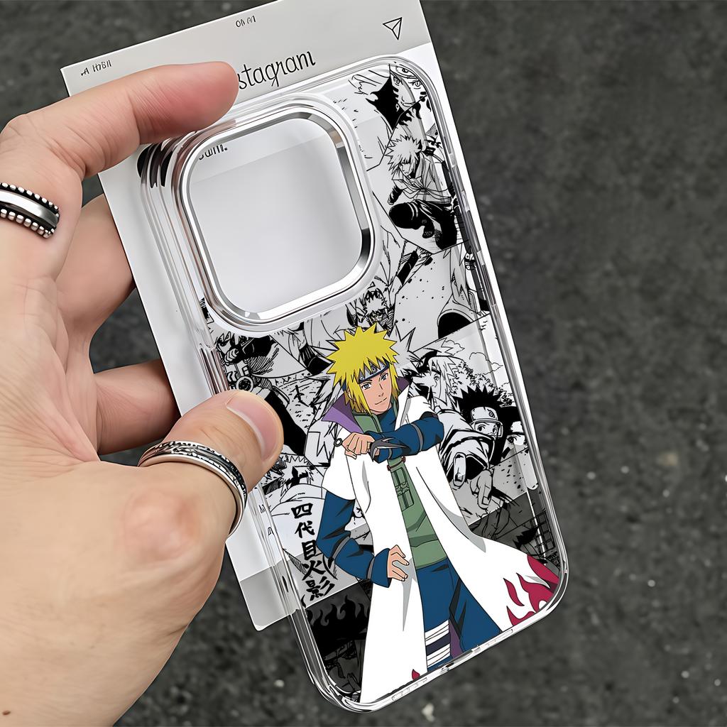 Anime Minatos Namikazes Phone Case for Samsung Galaxy S26 S25 S24 S23 S22 S21 S20 Note20 FE Ultra Edge Plus 4G 5G Clear