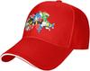Mapa de Cantones de Suiza Banderas Gorra de Béisbol Poliéster Casual Protección Solar Gorra Ajustable Para Unisex