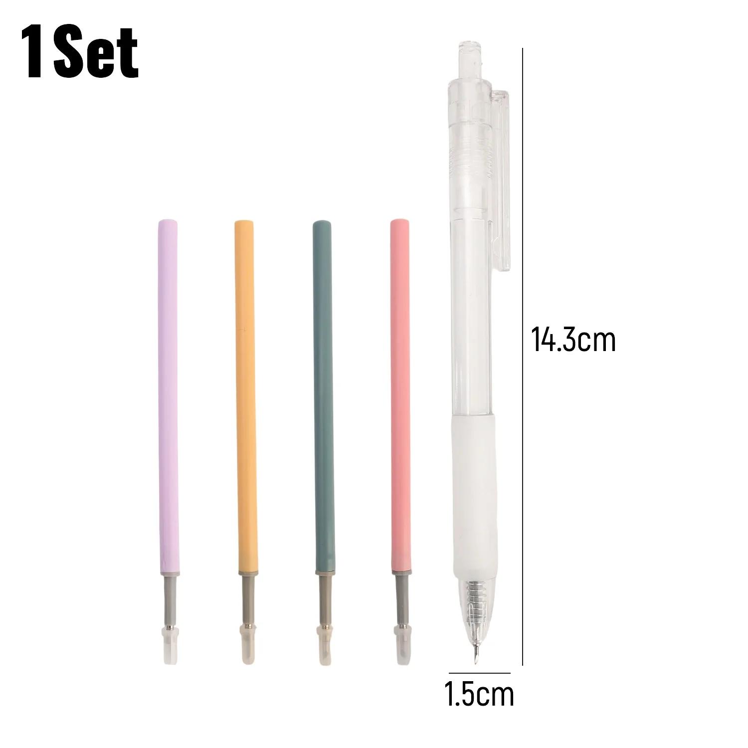 

5Pcs Press Engraving Pen Knife Pencil Sharpener Hand Cutting Paper Hand Account Sticker Stationery The Press The Lettering Knife