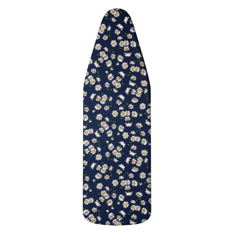 NonSlip Ironing Board Cover 70x45cm Fabric Floral Ironing Board Case for Most Standard Ironing Boards Replacement