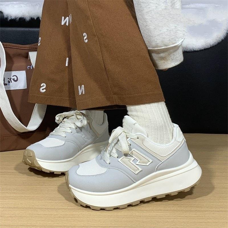 

Sneakers Spring and Autumn 22 New Casual Soft-soled Forrest Gump Shoes Platform Daddy Shoes hongjie40