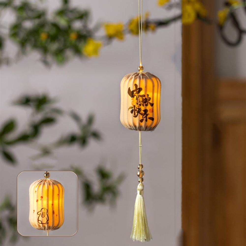 Ancient Style Small Lantern Ornament New Chinese Glowing Lantern Pendant Outdoor Indoor Use Style 3