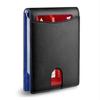 Carbon Fiber RFID Card Holder: Multi-Card Slots, Money Clip, Coin Purse, and Microfiber Leather Credit Card Sleeve for Men.