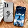 L-Leo M-Messi Handyhülle Für iPhone 17,16,15,14,13,12,11 Plus,Pro Max,XS,Weiche Silikon Schwarz Hülle