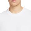 Nike Sportkleding Comfortabel Mode Veelzijdig Zak Vochtregulerend Korte Mouw T-shirt Heren Tops Wit IB1383100