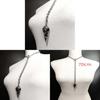 Gothic Style Necklace With Crow Head Pendant And Open Oring For Women Fashion Accessory