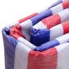 Multi-Color Striped Waterproof Tarpaulin