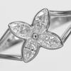TIFFANY&Co. Victoria Ring Pt950Platinum/diamond #4.9(US Size) 2.78g Women Used