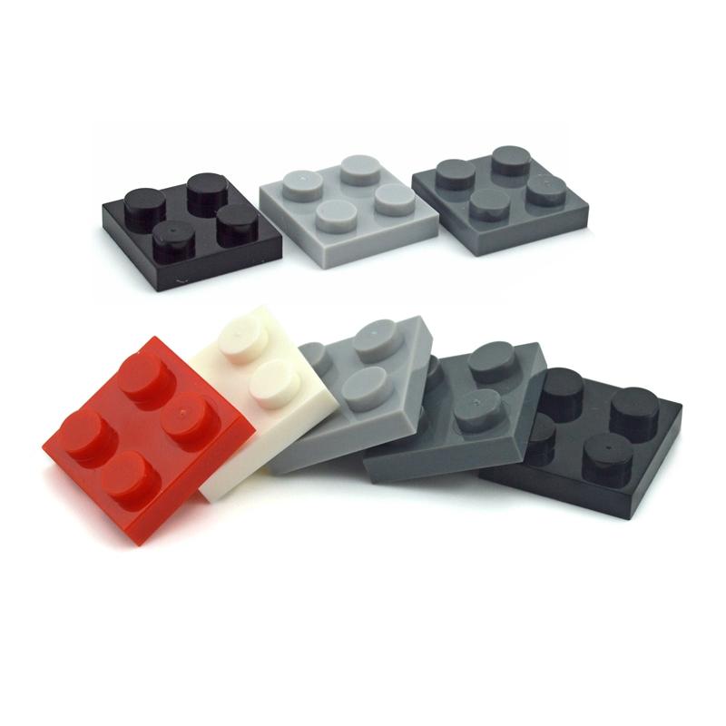 Thin Figures Bricks 2x2 Dots 3022 DIY Educational Creative Size DIY Bulk Set Building Blocks Compatible Classic Parts