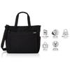 [Anello Grande] Shoulder Bag GU-H2316 SPS Lightweight Water-Repellent Heathered Poly 2-Way Tote Black Free Size