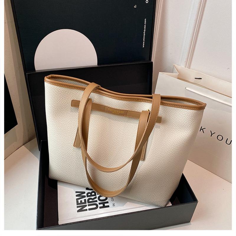 New Large-capacity Tote Bag Casual Retro Shoulder Commuter Bag Women's Handbag Bag