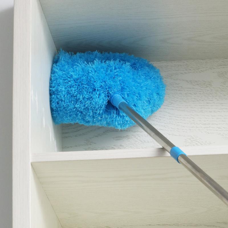 Rings Shape Ceiling Fan Duster Extendable Remove Dust Brush for Ceiling Walls Top Furniture Cleaner Househome Cleaning Tools