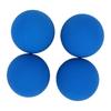 4pcs Blue Squash Ball Rubber Trigger Point Ball Portable Squash Training Ball  Reaction Training