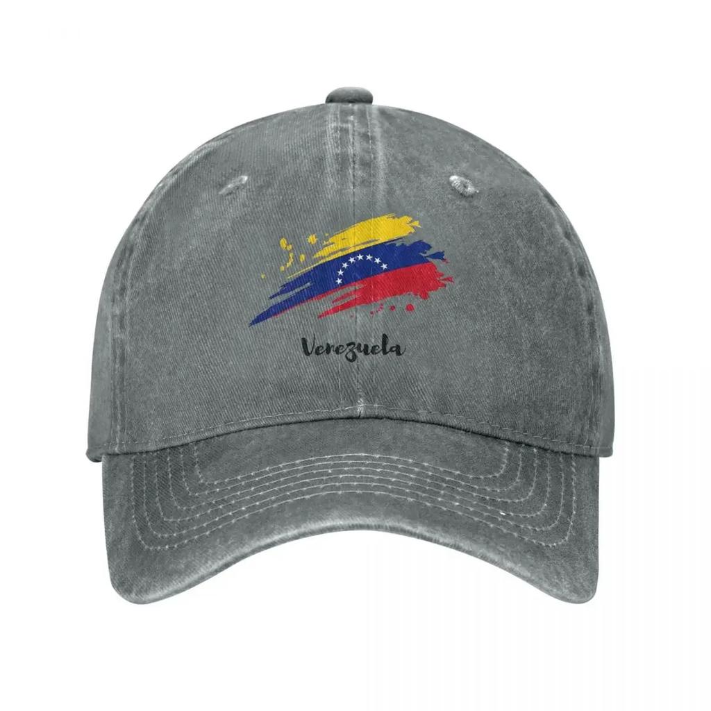 Venezuelan Baseball Cap Venezuela Flag Female Male Sun Protection Hip Hop Dad Hats Summer Retro Outdoor Sport Baseball Caps