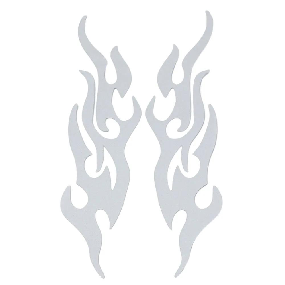 Mașină 3D autocolante flacără foc reflectorizant autocolant vinil Decal impermeabil motocicletă rezervor de gaz Fende autocolant universal
