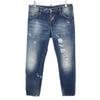 Made In Italy Denim Pants 42 Blue Button Fly Men's Used